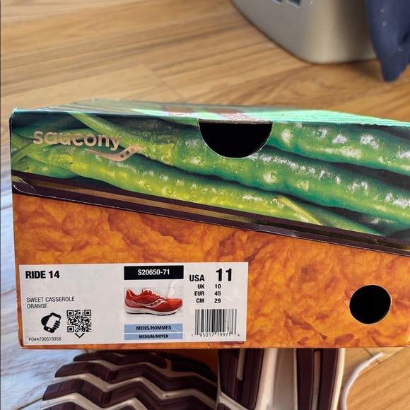 Saucony Sweet casserole Orange That’s How Casserole limited edition Ride 14 Men - Picture 11 of 14
